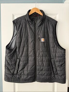 Carhartt Men's Quilted Gray Insulated Vest